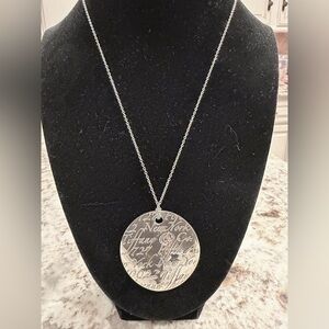Tiffany & Co. Large Jumbo Notes necklace in sterling silver